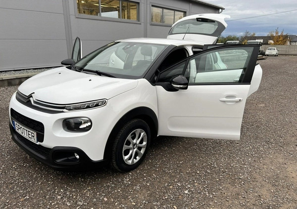 Citroen C3 cena 39900 przebieg: 133000, rok produkcji 2019 z Mława małe 277